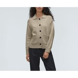 Everlane Cotton Chore Sweater Jacket Size XXS